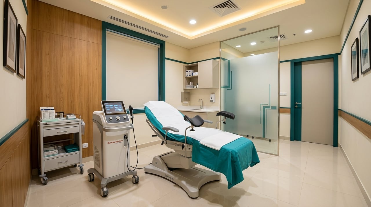 Dignified, private Proctology and minor daycare procedure suite at Pandocx Hospital