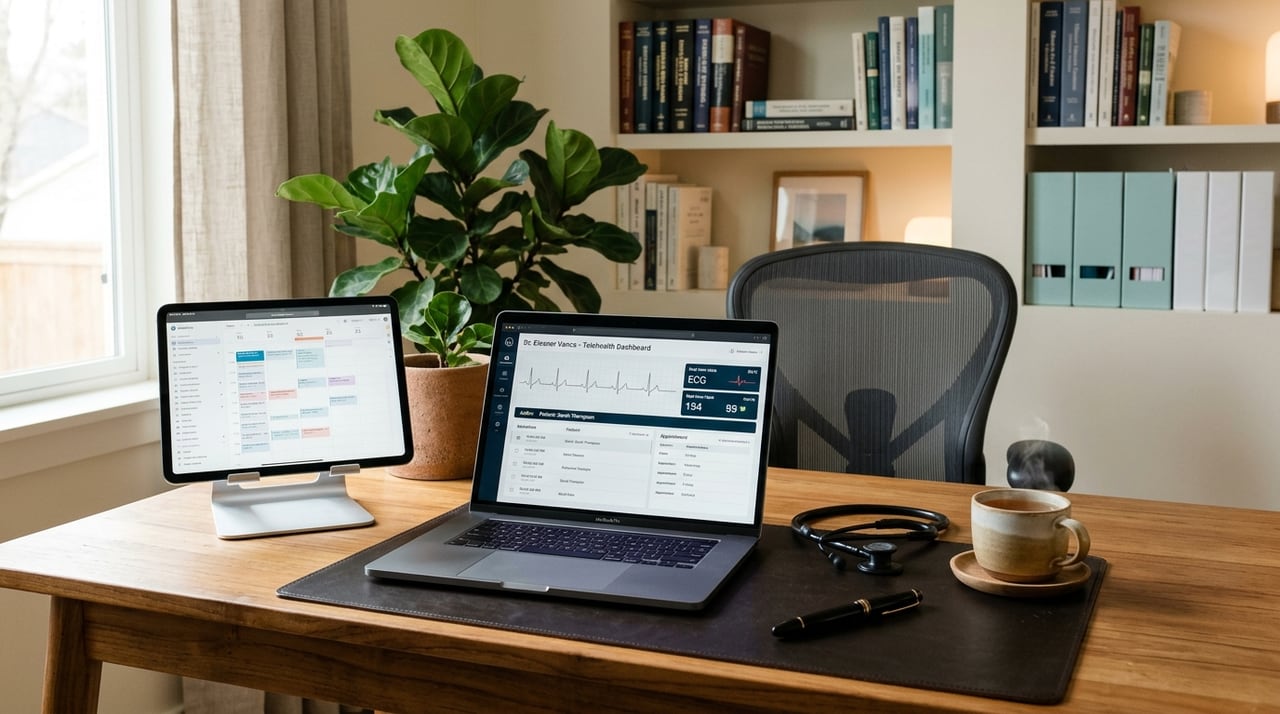 Telemedicine and remote follow-up workstation at Pandocx Hospital